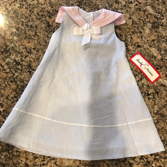 Jack & Teddy Other - 🍭Jack & Teddy Searsucker Dress